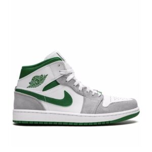 Air Jordan 1 Mid SE Grey/Pine Green