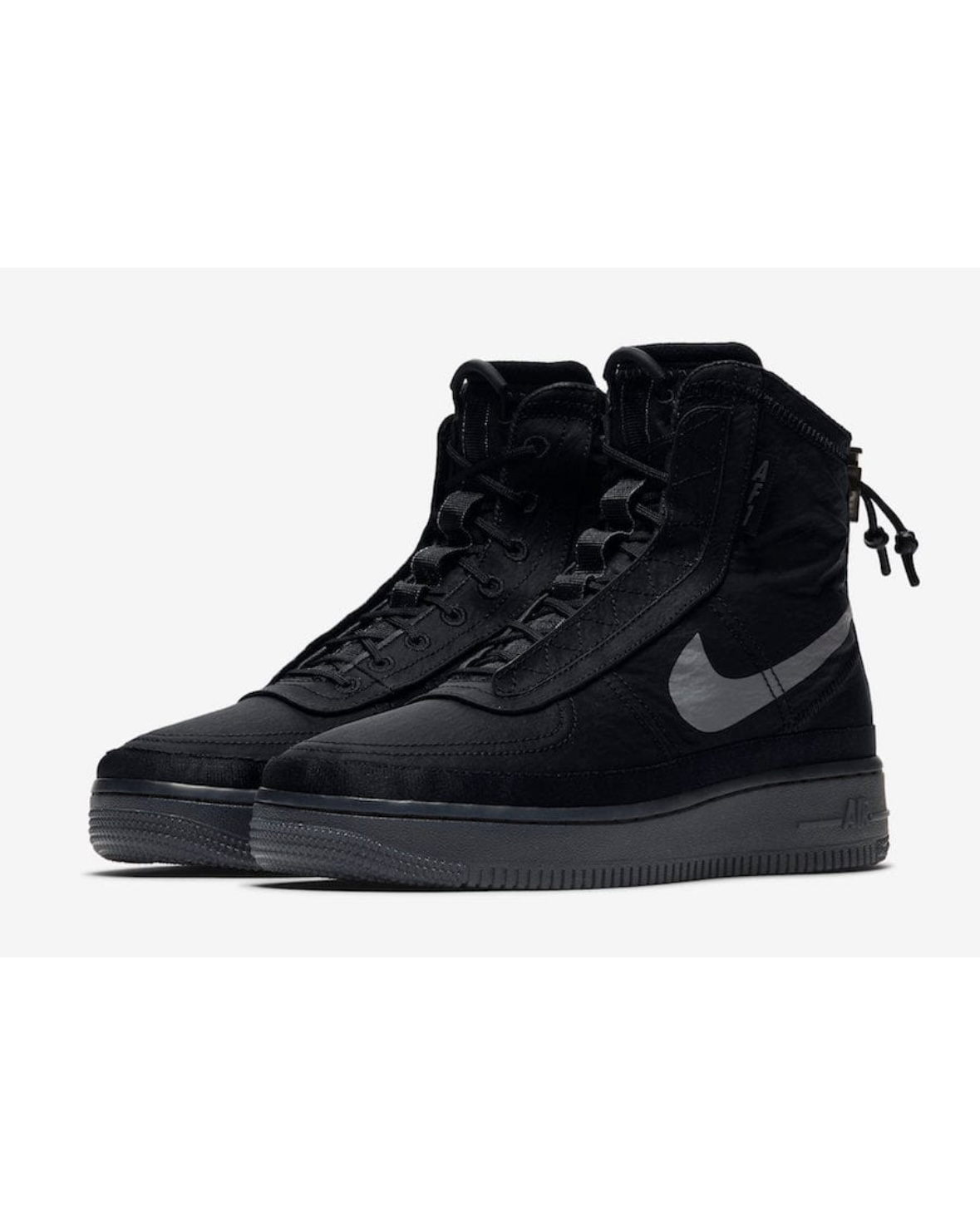 Nike Air Force 1 High Shell Boot Black